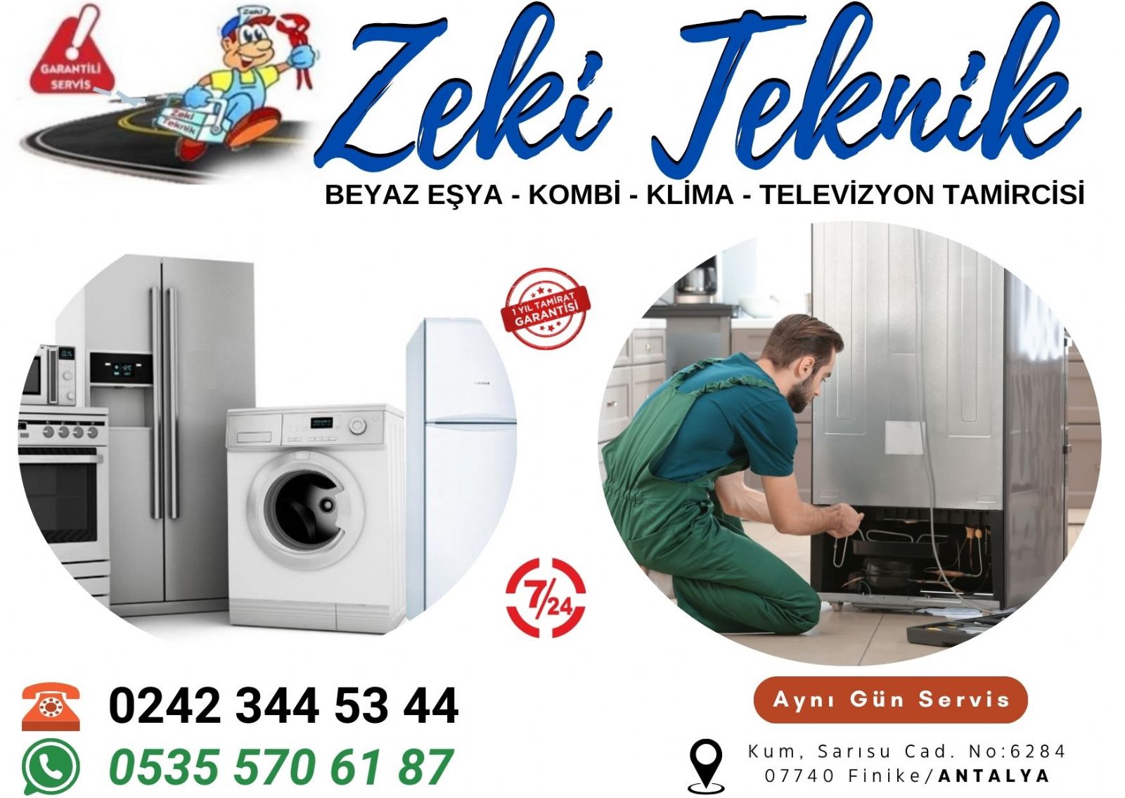 Finike Beko Servisi